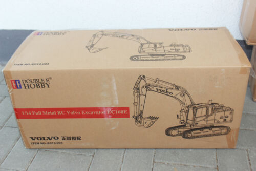 Double E 1680 Volvo EC 160 Elektro Elektrisch 1:14 RC Bagger Kettenbagger NEU - Bild 2 von 12
