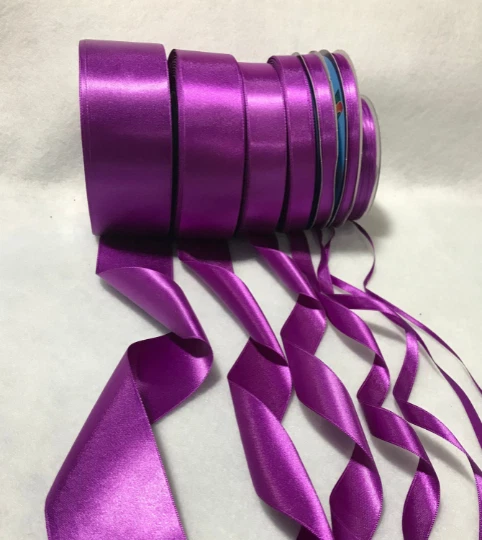 Eggplant online satin ribbon