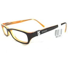 Versus by Versace Eyeglasses Frames MOD.8063 677 Brown Clear Orange 49-16-135