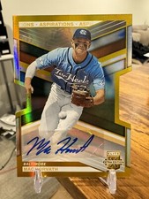 2023 Elite Extra Edition Gold Aspirations MAC HORVATH Prospect RC AUTO #/24 🔥📈