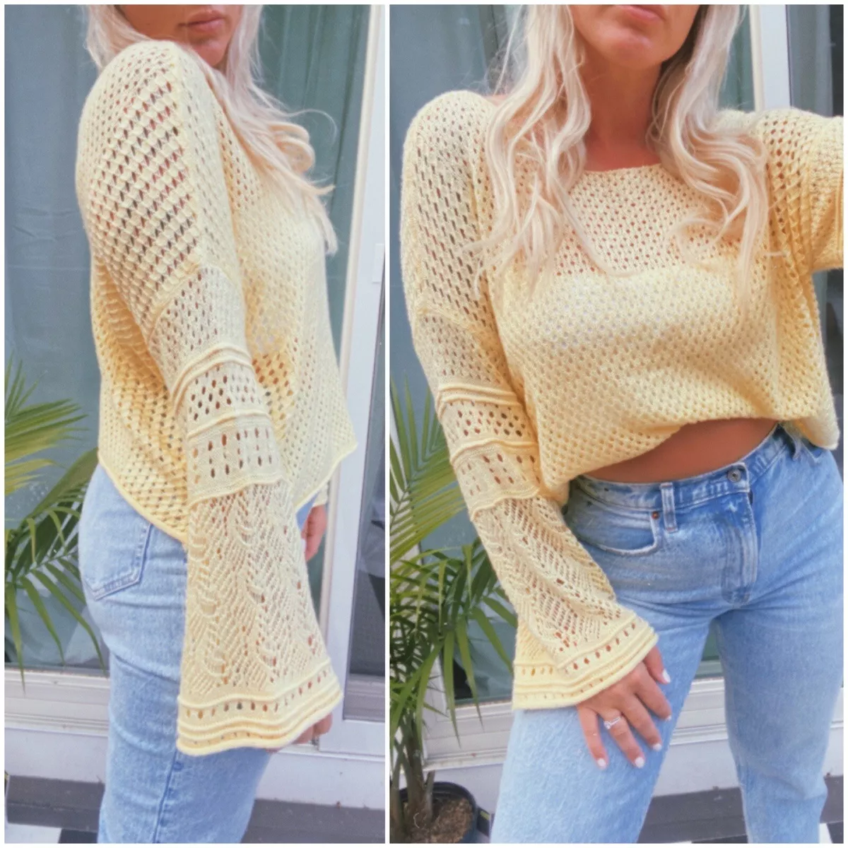 Lauren conrad clearance bell sleeve sweater