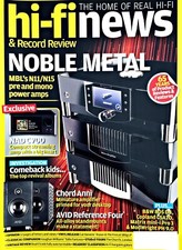 HI-FI NEWS FEB 22 MBL NOBLE COPLAND NAD CHORD MODWRIGHT MATRIX AUDIO £3.99