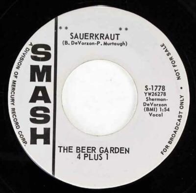 Beer Garden 4 Plus 1, Sauerkraut - New Generation, Smash Records S-1778