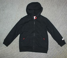 Janie and Jack Boys Black Hoodie - Size 4 - EUC