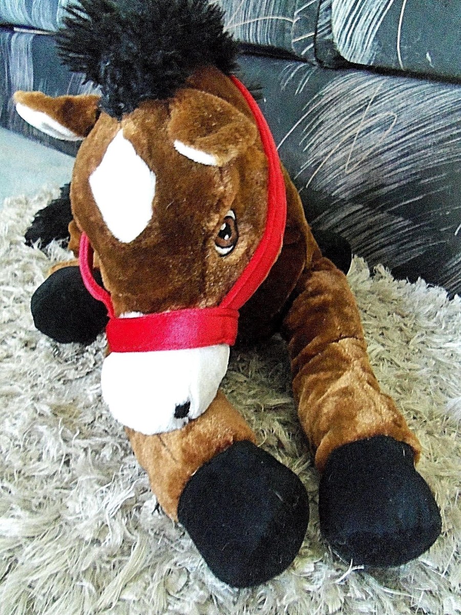 Soft Cuddly Friends Hippity horse, 7 in, yellow