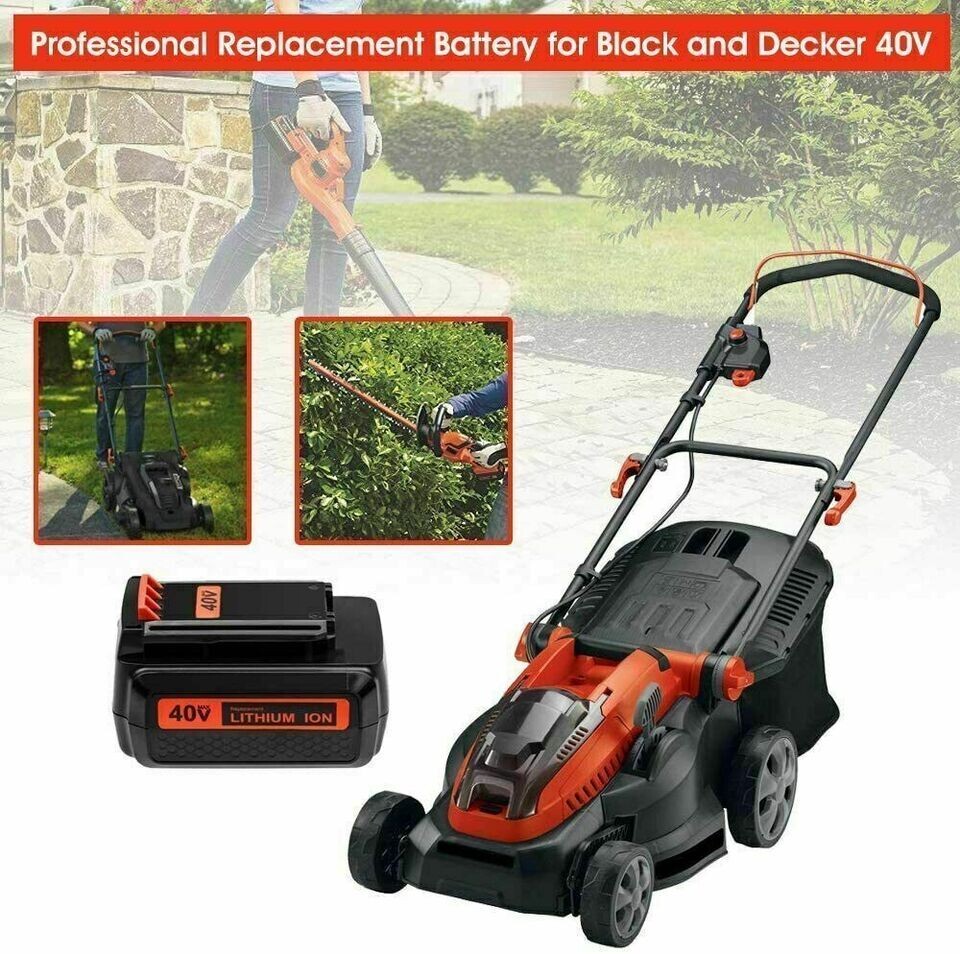 40V 2.0Ah for Black and Decker 40 Volt Max Lithium Battery LBX2040 LBXR36 LSW136