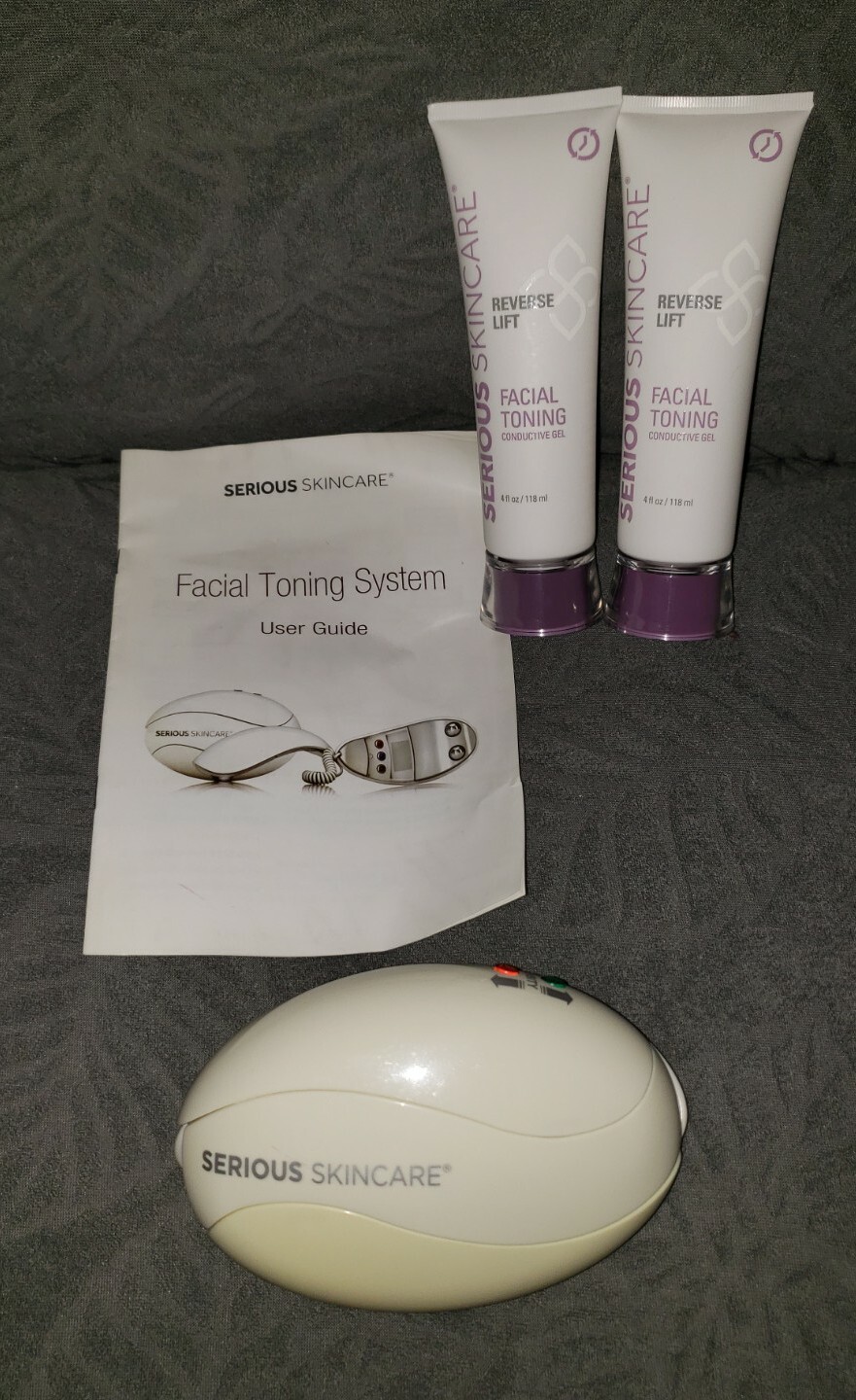 Serious Skin Care The Egg Facial Microcurrent Toning System New With