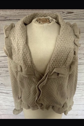 Atlantic Ireland 100% Lambswool Cardigan - Small - New With Tags - Picture 2 of 8