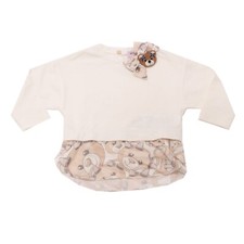 1431AD maglia bimba GIRL MONNALISA BEBE' cotton t-shirt kids