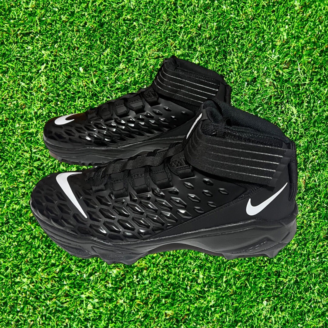 Mens Football Cleats Nike Force Savage Pro 2 Black Anthracite Shoes s-l400.jpg main image 4