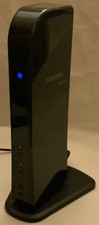 Black Toshiba DynaDock U3.0 With AC Adapter and Bonus SS USB cable