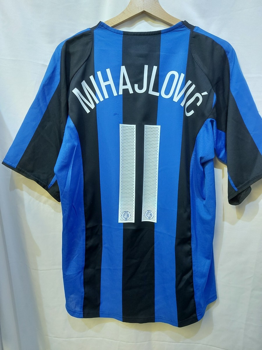 Maglia Calcio Inter Home 2004/05 Mihajlovic Shirt Trikot Maillot