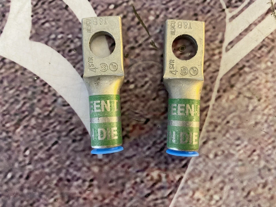 Thomas&Betts 60114-TB One Hole Lug Compression Connector 3/8” Bolt Qty 20 - Image 3 of 4