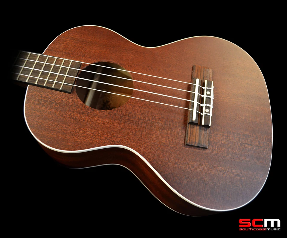 Kohala Akamai Tenor Ukulele All Mahogany Uke - Rosewood Fretboard Aquila Strings - Image 3 of 4