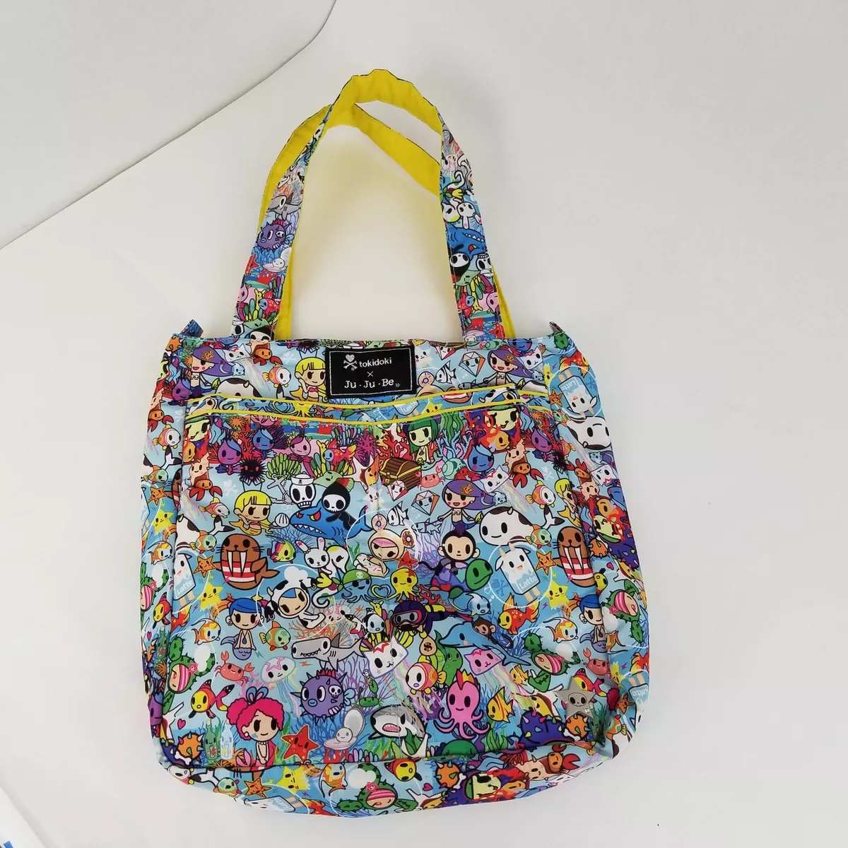 Jujube Ju Ju Be Tokidoki Super be Sea Amo Tote Bag Handbag EUC