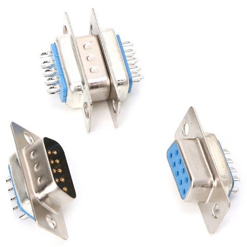 5Pairs 10Pcs Db9 Male And Female Rs232 9 Pin Wire Solder Serial Port Plug5235 - Picture 7 of 8