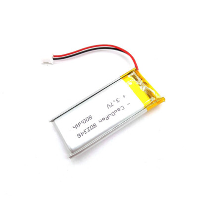 Rechargeable 3.7V 800mAh 802346 Polymer Ion Battery 2.0 For SMART WATCH ...