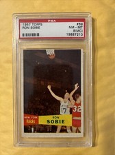 1957-58 Topps - #69 Ron Sobie (RC) 8mc