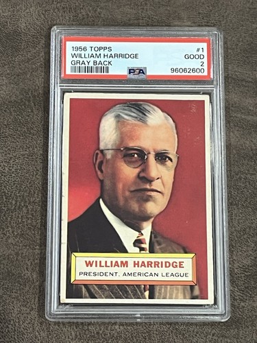 1956 William Harridge [Gray Back] #1