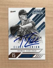 THOMAS ESHELMAN FULLERTON TITANS SIGNED 2015 PANINI CONTENDERS CAR #21 W/COA   
