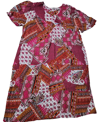 white christmas dresses Vintage Sante Classics Surrealist Kaftan with Scarf/Belt main image 1