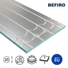 Pannelli per riscaldamento a pavimento a secco XPS e Alluminio da 1250x600 30 mm