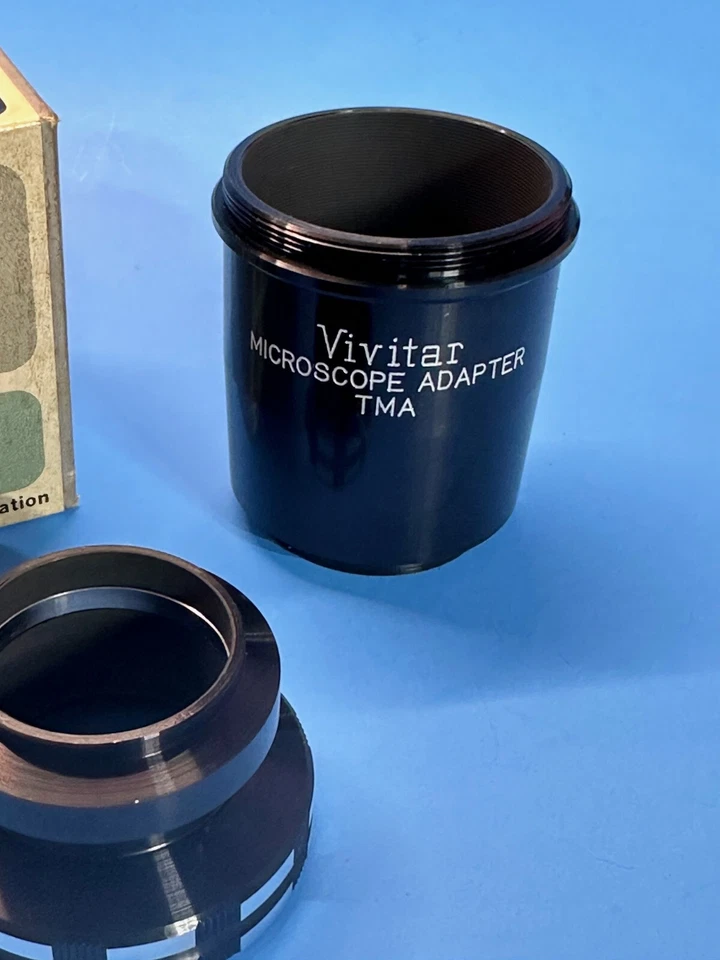 Adaptador Microscopio Vivitar Compatible con TMA Sistema T Con Caja Foto 2 de 3