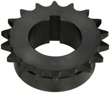 Tsubaki 50H40 Roller Chain Sprocket, Single Strand, Split Taper Design, H Bus...