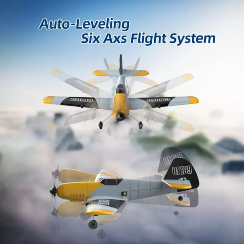 RC 3 Channel BF-109 DEERC VOLTANTEX Z-Series Remote Control Airplane 2.4GHz gyro - Picture 2 of 3