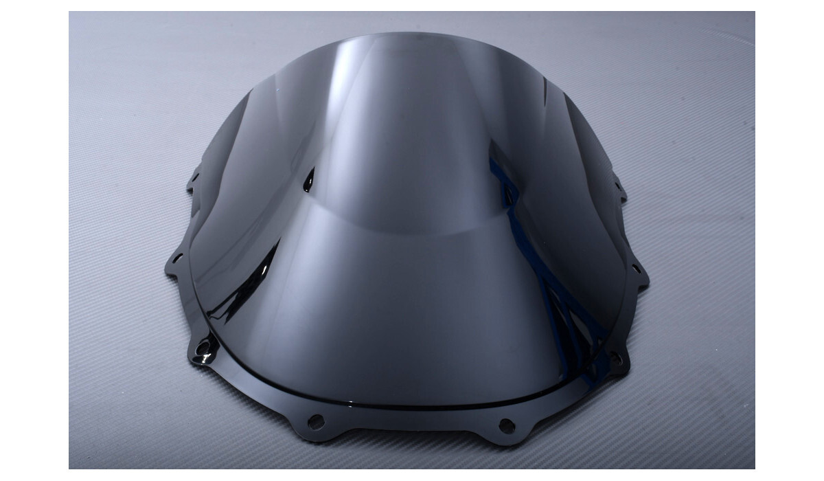 Parabrezza nero Kawasaki ZX7R déviation de l air maximale pour moto sportive ZX750N 1996