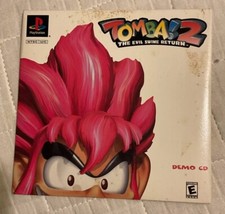 TOMBA! 2 The Evil Swine DEMO Disc Video Game PlayStation 1 PS1 Tested Works VTG
