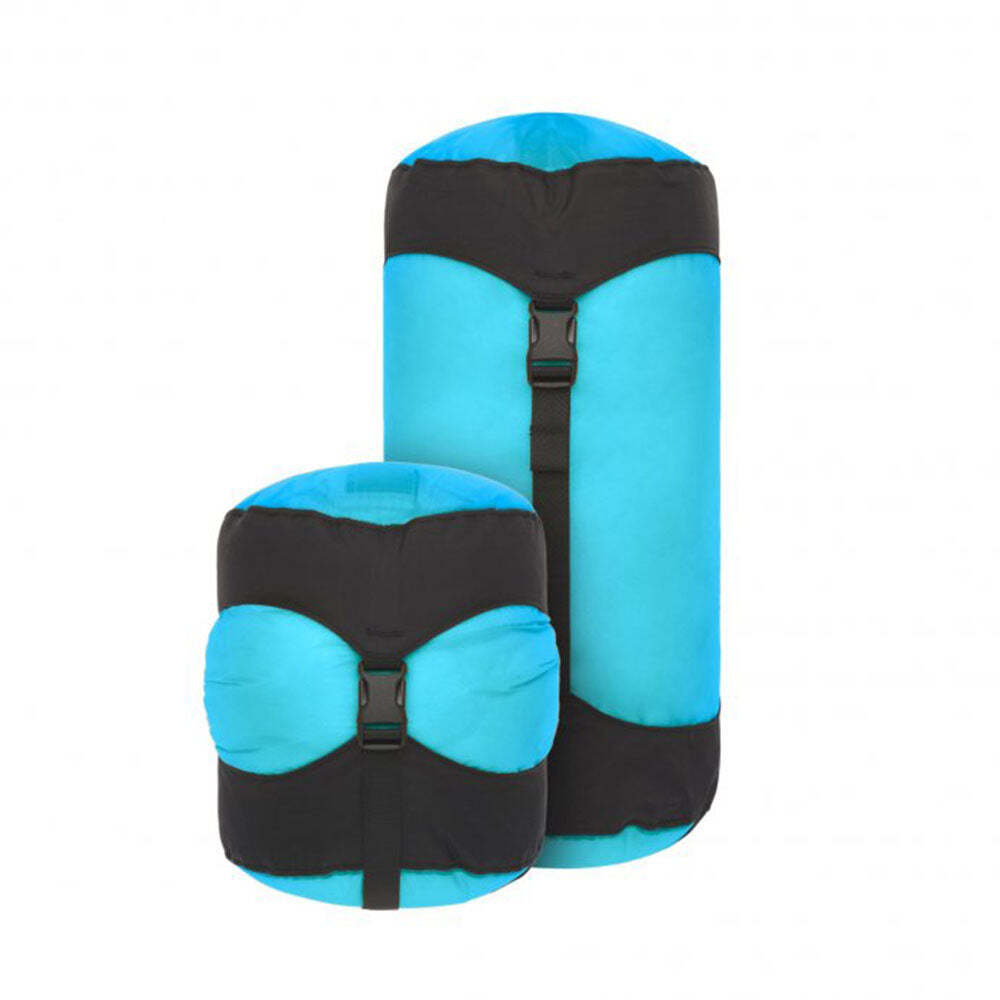 Sacco a compressione Ultra Sil 35L Blue Atoll salvaspazio resistente all'acqua,
