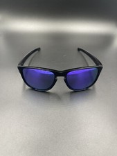 Oakley Sliver Polished Black w/ Violet Iridium Lenses