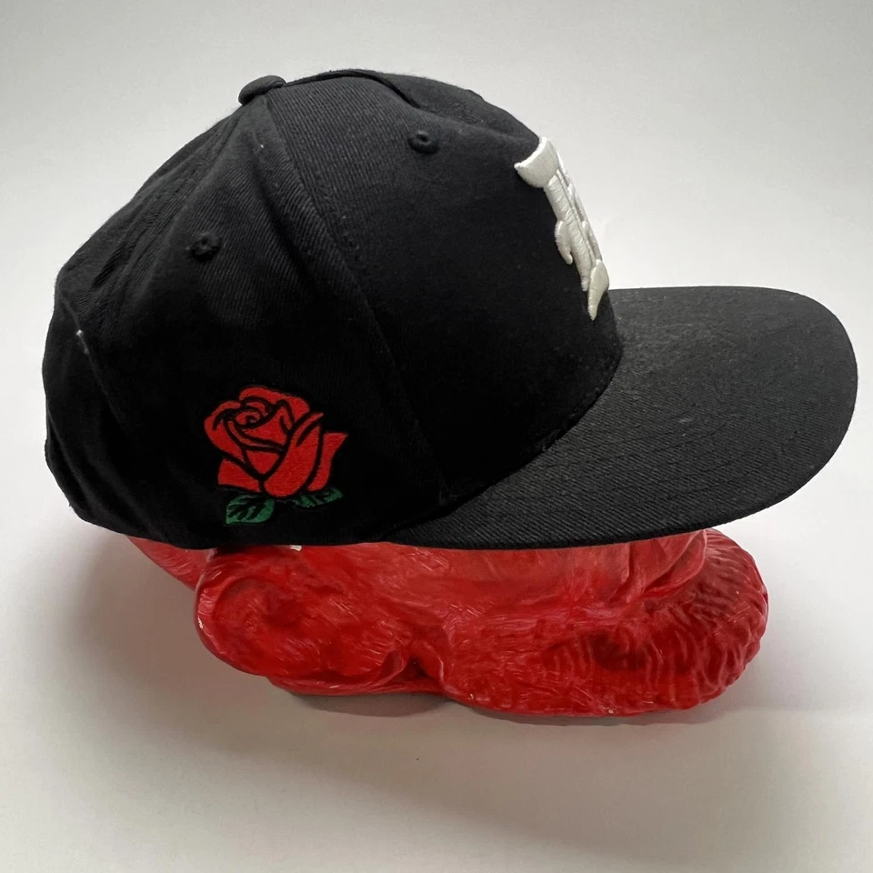 Raro DGK Detroit Tigers Stay True Rose preto Snap Back - Imagem 2 de 4