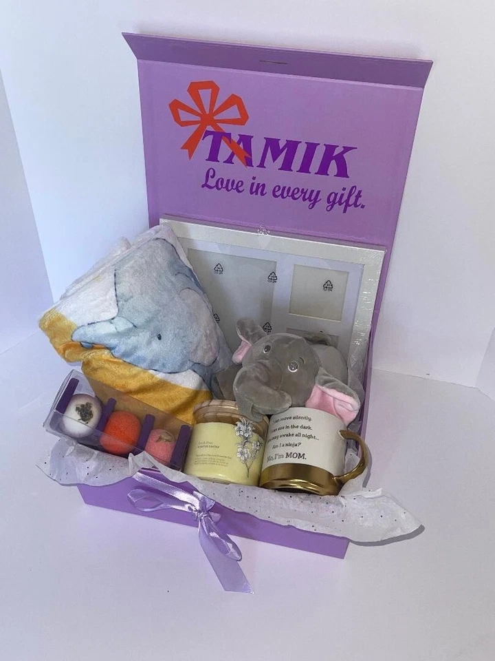 CAJA REGALO BABY SHOWER REGALO RECIÉN NACIDO Para 0-12 Meses PARA MAMÁ NIÑOS Y NIÑAS LIMITADA Foto 3 de 4