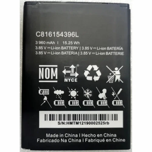 C816154396L NEW C816154396L Battery For BLU G60 3960mAh 15.25Wh 3.85V - Picture 3 of 5