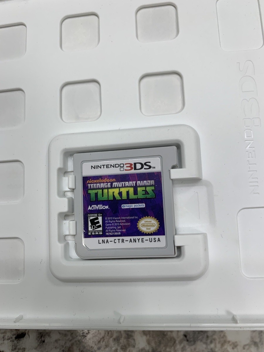 Teenage Mutant Ninja Turtles (Nintendo 3DS, 2013) Tested