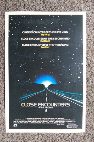Close Encounters of the Third Kind Lobby Card Movie Poster