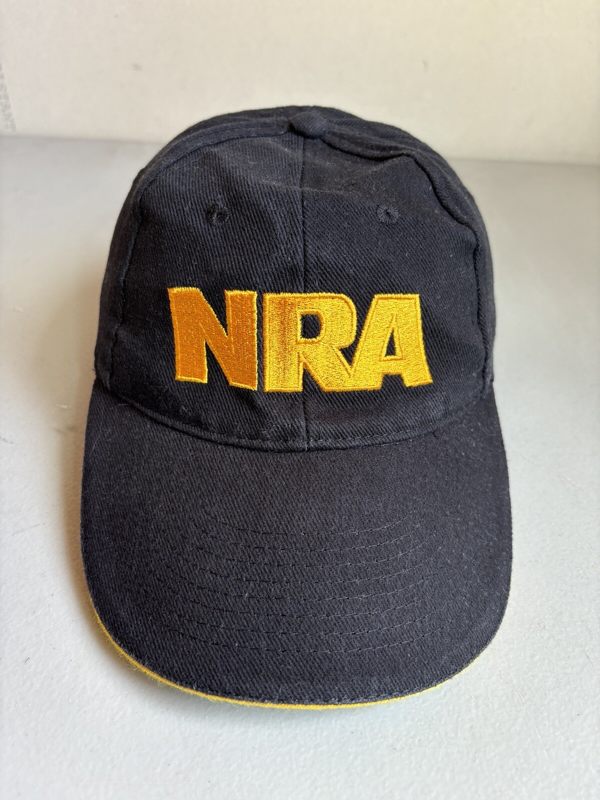 NRA Strapback Hat Adjustable American Flag Patch … - image 1