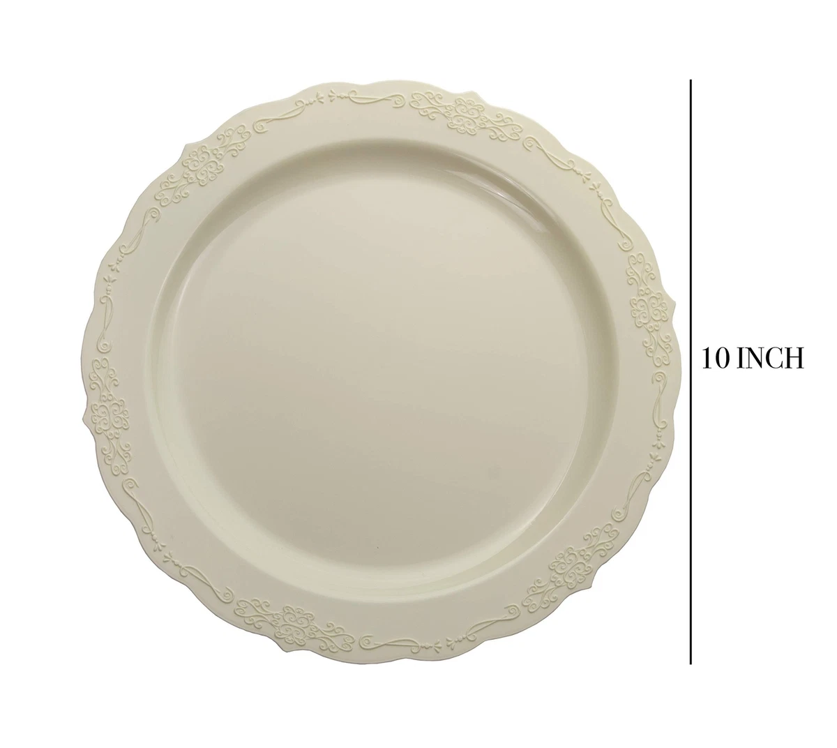 Plastic plates that look real cheap