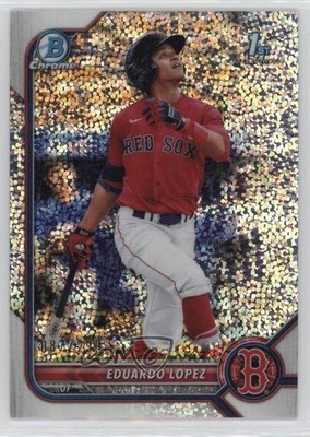 2022 Bowman Chrome Prospects Speckle Refractor /299 Eduardo Lopez #BCP-134 0rz7