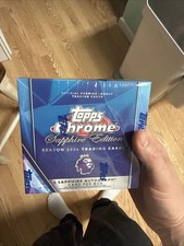 2026 Topps Chrome Premier League Sapphire Edition Sealed Hobby Box Confirmed
