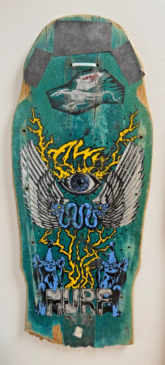 The 80s Theme Vintage Skateboarding & Longboarding Equipment for