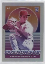 2021 Panini Chronicles Overdrive Holo Prizm Chris Rodriguez #3 fm0