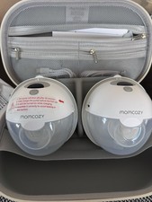 Momcozy M5 Double Wearable Breast Pump, 9-Levels, White Open Box