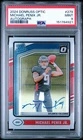 2024 Panini Donruss Optic Michael Penix Jr. Rated Rookie Autograph RC Auto PSA 9