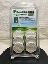 Original Molor Products Flatball 6-Pack Golf Swing Training Aid New USA Made