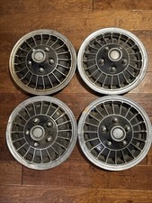 Vintage 1966-1969 Amc Marlin Ambassador Rebel Turbocast 14 Hubcaps Wheel Covers
