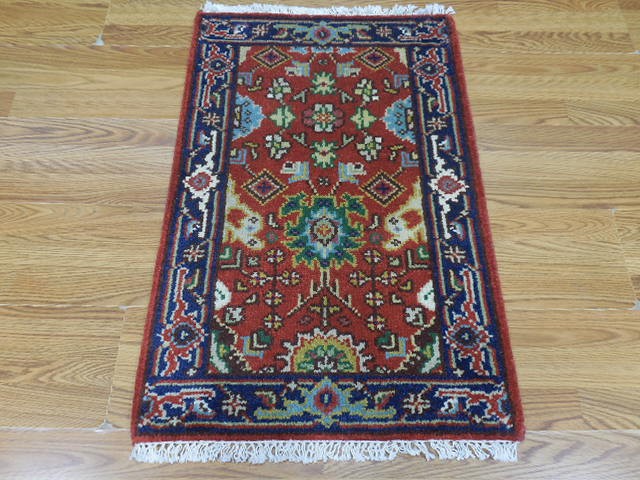 Bohemian Rug, Oushak Turkish Ushak Rug,Contemporary Design Rug 2x3.2 Ft