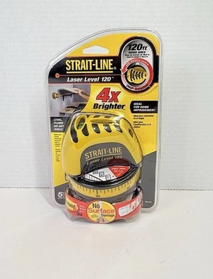 STRAIT-LINE Laser Level 120ft Work Area 360 Degrees Rotation NEW SEALED PACKAGE.